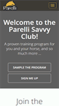 Mobile Screenshot of parellisavvyclub.com